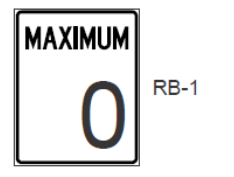 speed sign RB-1 mutcd Wise Up Winnipeg